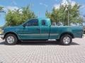 1997 Pacific Green Metallic Ford F150 XL Extended Cab  photo #2