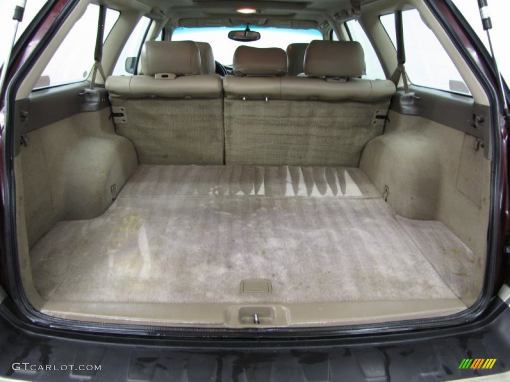 2001 Outback Limited Wagon - Winestone Red Pearl / Beige photo #5