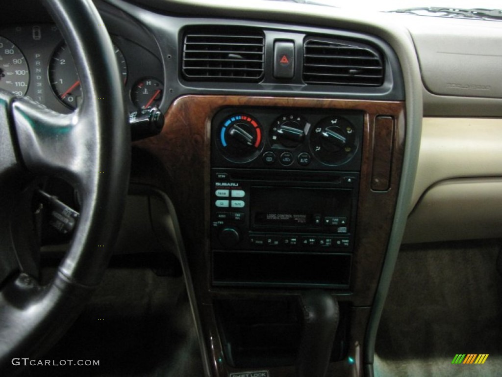 2001 Outback Limited Wagon - Winestone Red Pearl / Beige photo #26