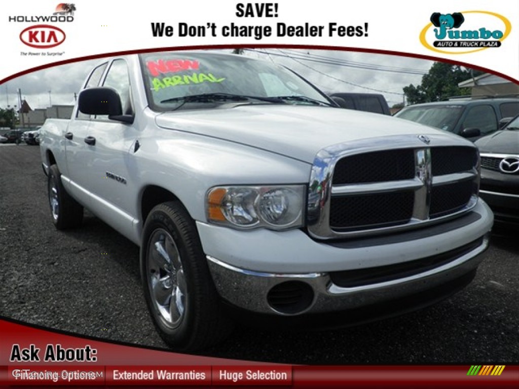 Bright White Dodge Ram 1500