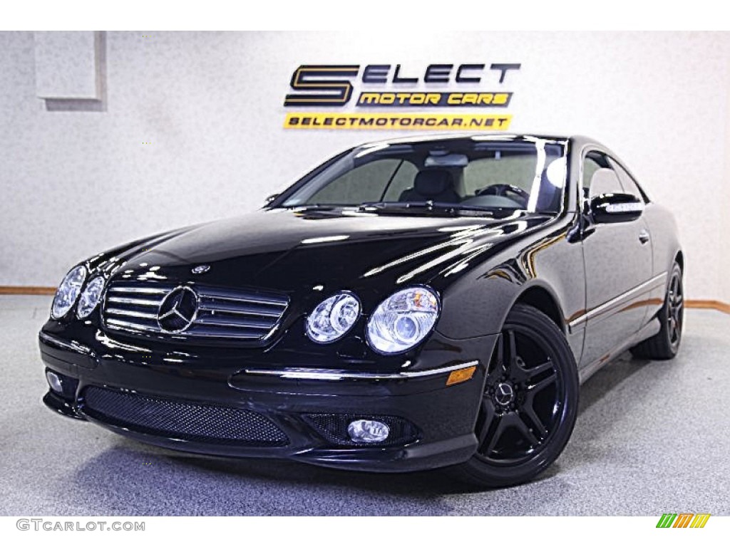 2006 CL 500 - Black / Charcoal photo #1