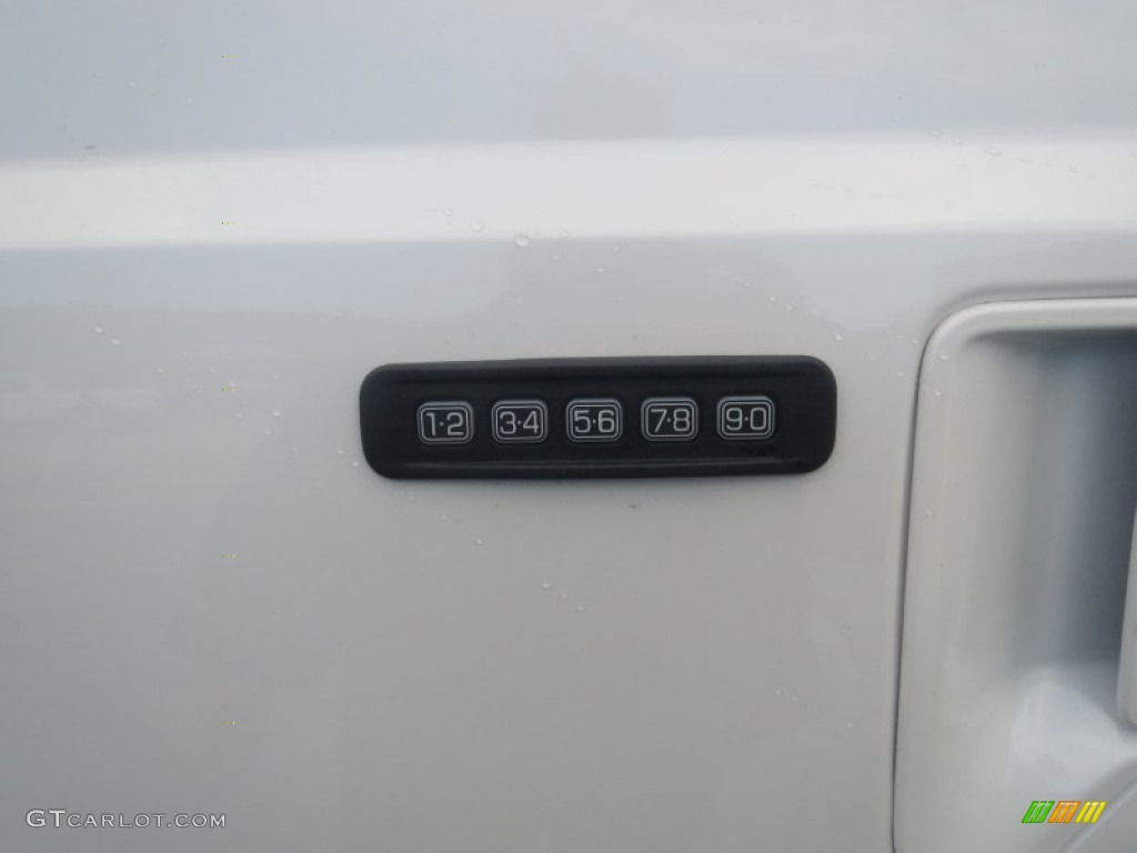 2013 F250 Super Duty Lariat Crew Cab 4x4 - White Platinum Tri-Coat / Adobe photo #13