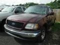 1999 Dark Toreador Red Metallic Ford F150 XLT Extended Cab  photo #3