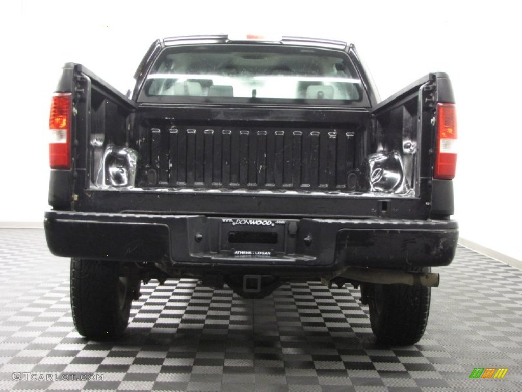 2004 F150 STX SuperCab 4x4 - Black / Dark Flint photo #4