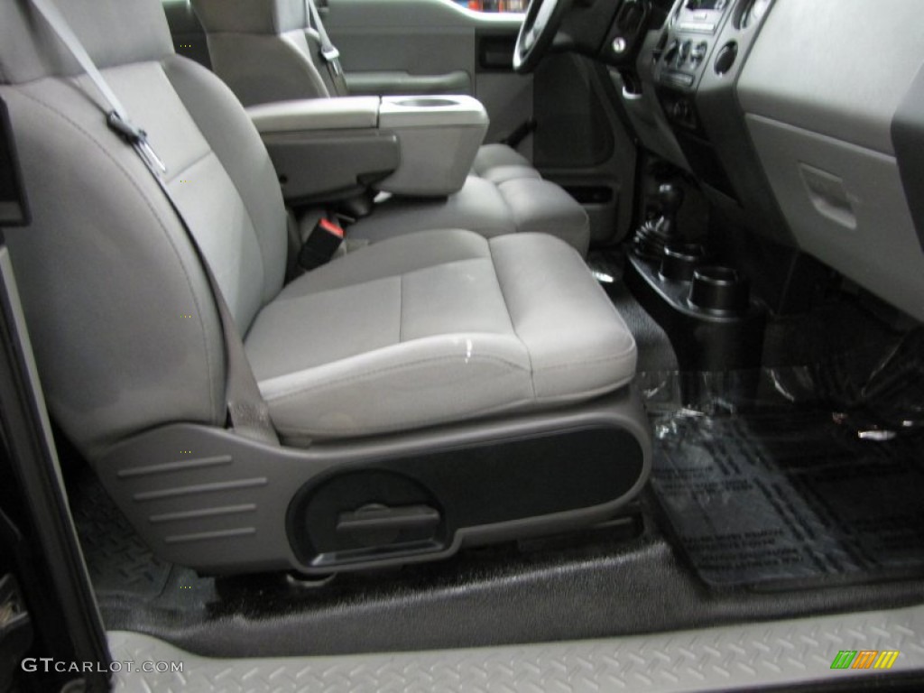 2004 F150 STX SuperCab 4x4 - Black / Dark Flint photo #13