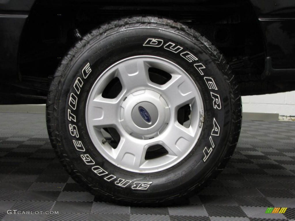 2004 F150 STX SuperCab 4x4 - Black / Dark Flint photo #23