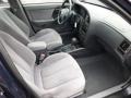 Gray 2005 Hyundai Elantra GLS Sedan Interior Color