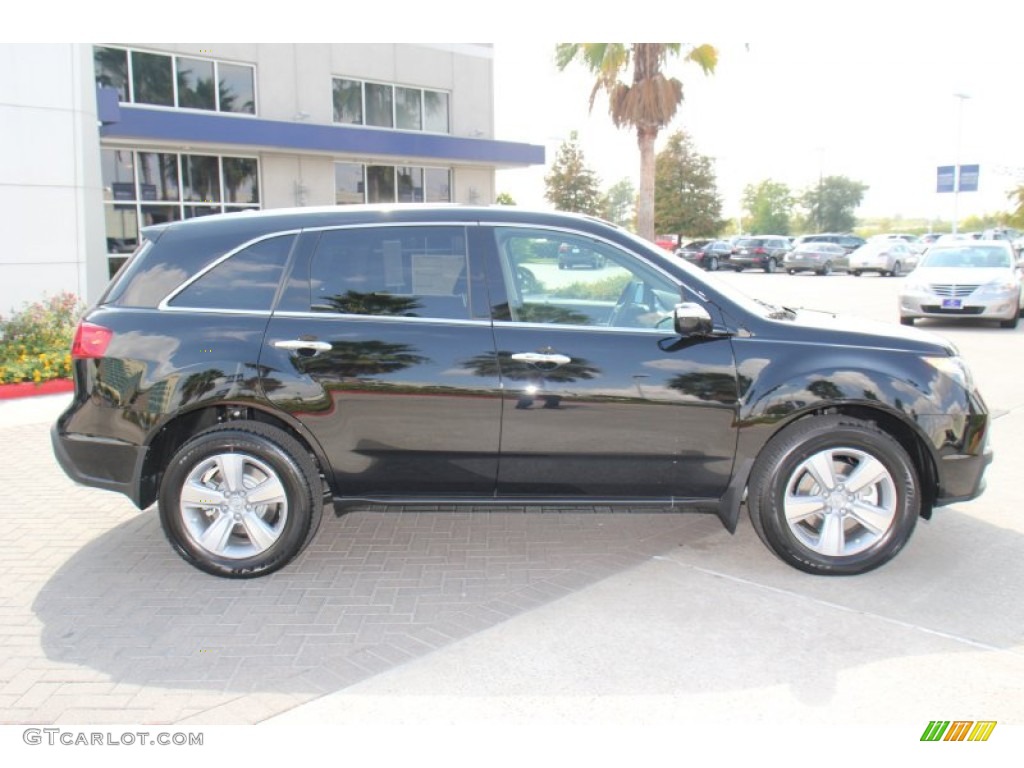 2013 MDX SH-AWD - Crystal Black Pearl / Ebony photo #8