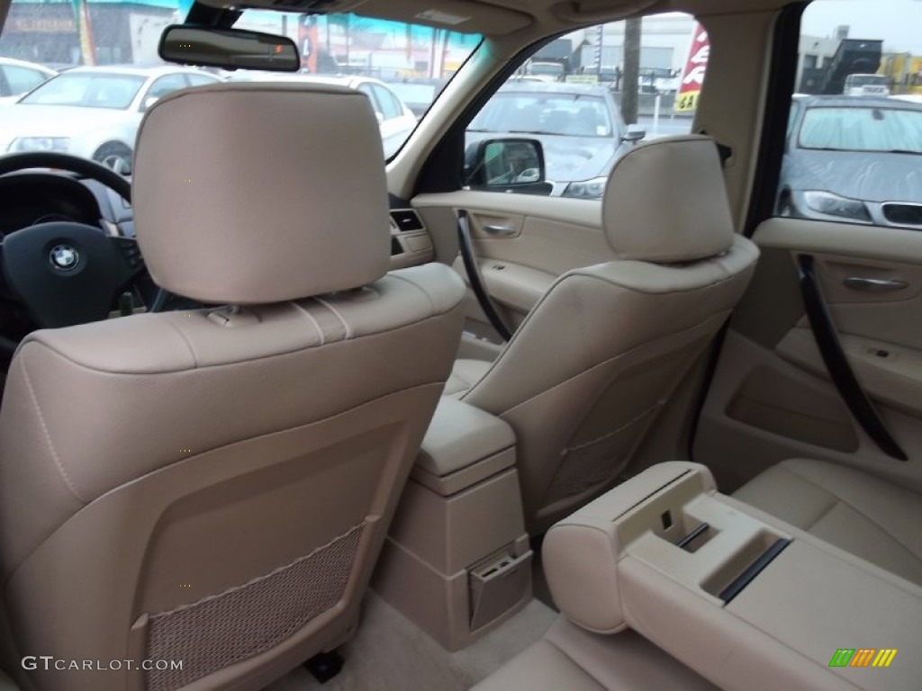 2007 X3 3.0si - Highland Green Metallic / Sand Beige photo #12
