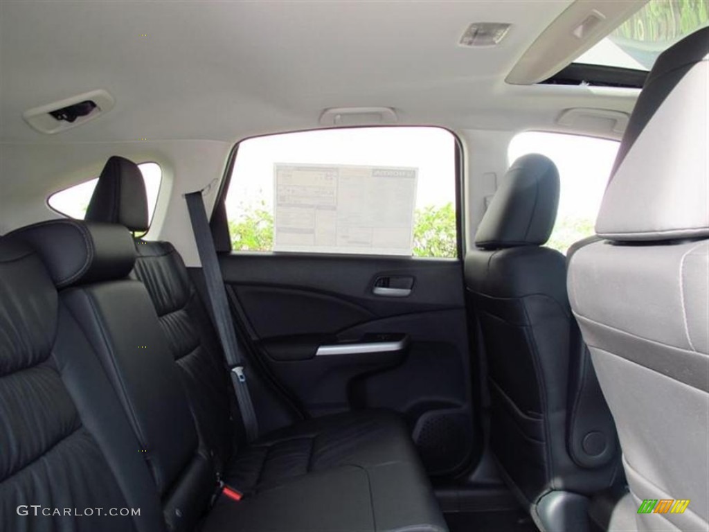 2013 CR-V EX-L AWD - Crystal Black Pearl / Black photo #8