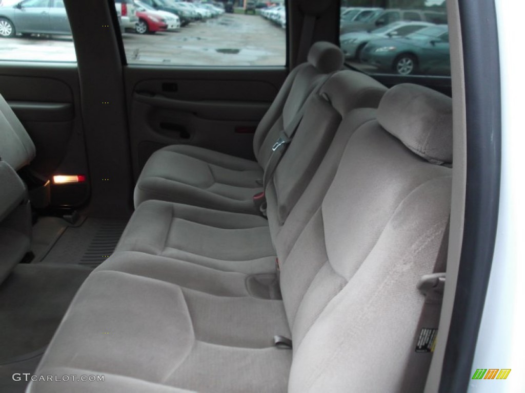 2005 Sierra 1500 SLE Crew Cab - Summit White / Neutral photo #10