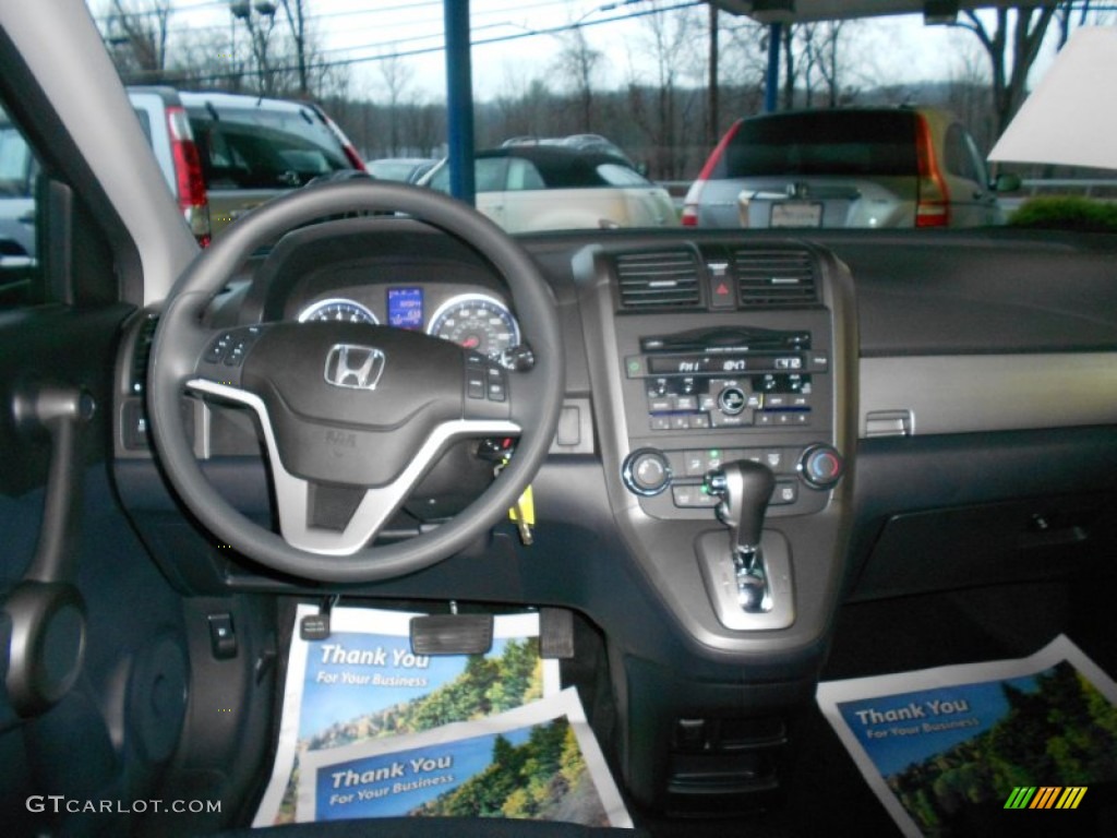 2011 CR-V EX 4WD - Polished Metal Metallic / Black photo #5