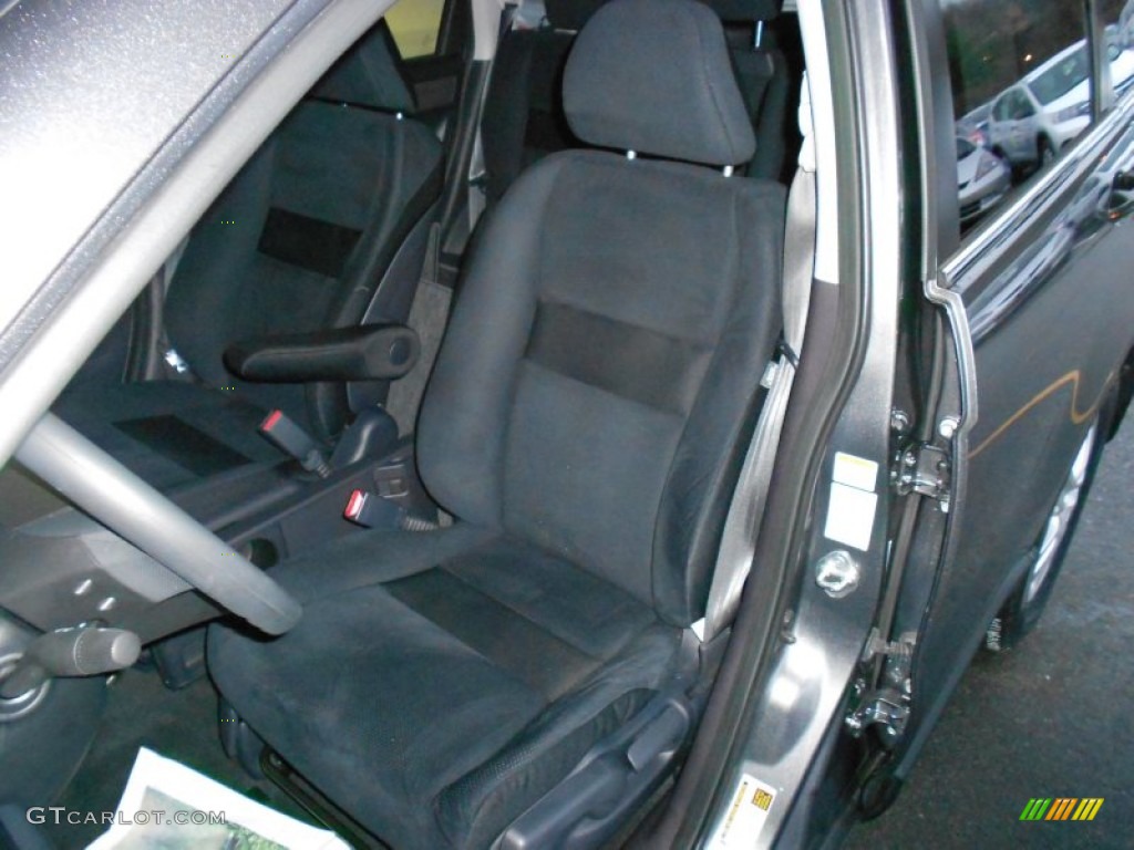 2011 CR-V EX 4WD - Polished Metal Metallic / Black photo #6