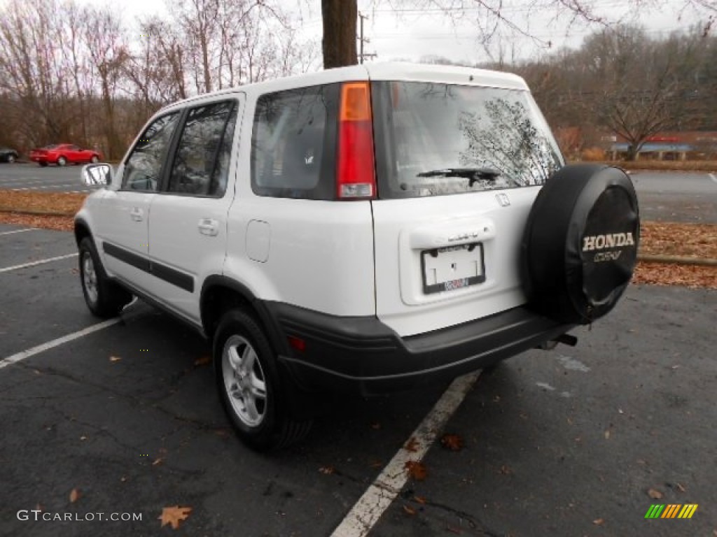 2001 CR-V EX 4WD - Taffeta White / Dark Gray photo #5