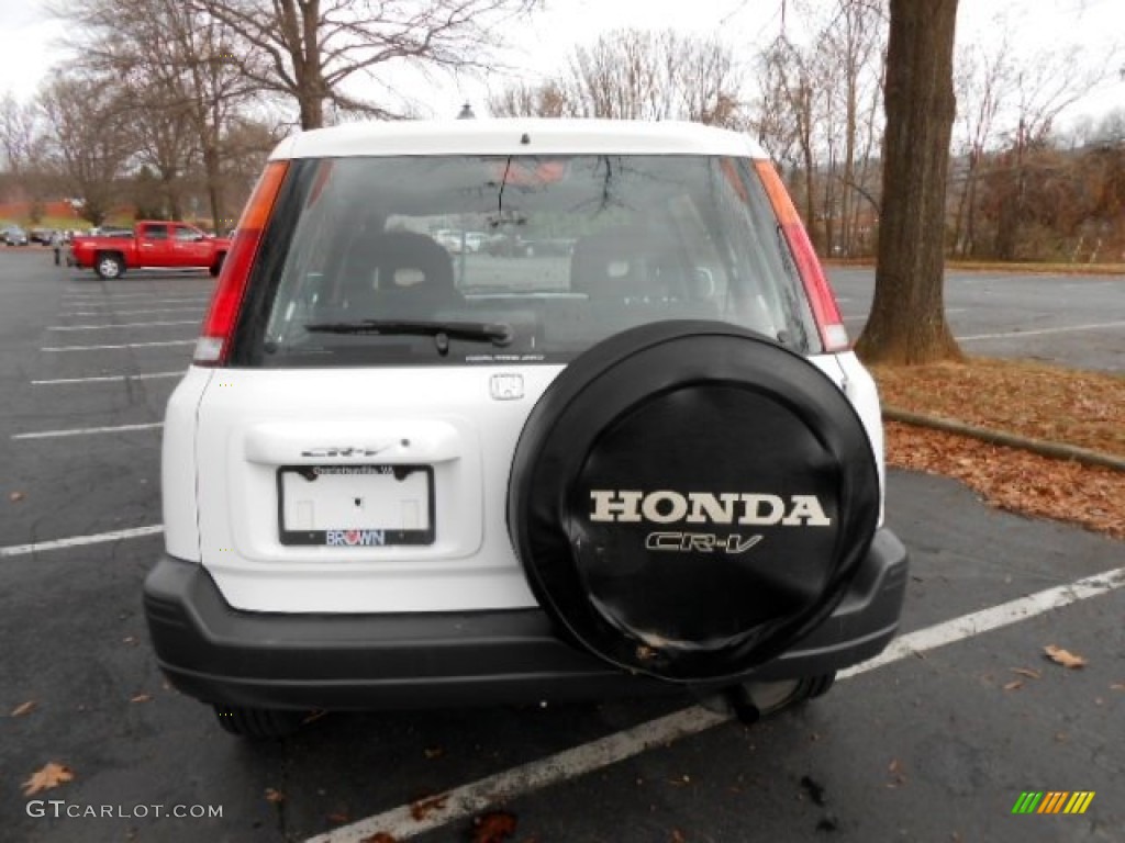 2001 CR-V EX 4WD - Taffeta White / Dark Gray photo #6