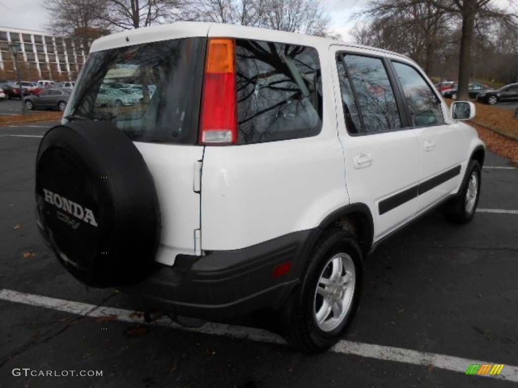 2001 CR-V EX 4WD - Taffeta White / Dark Gray photo #7