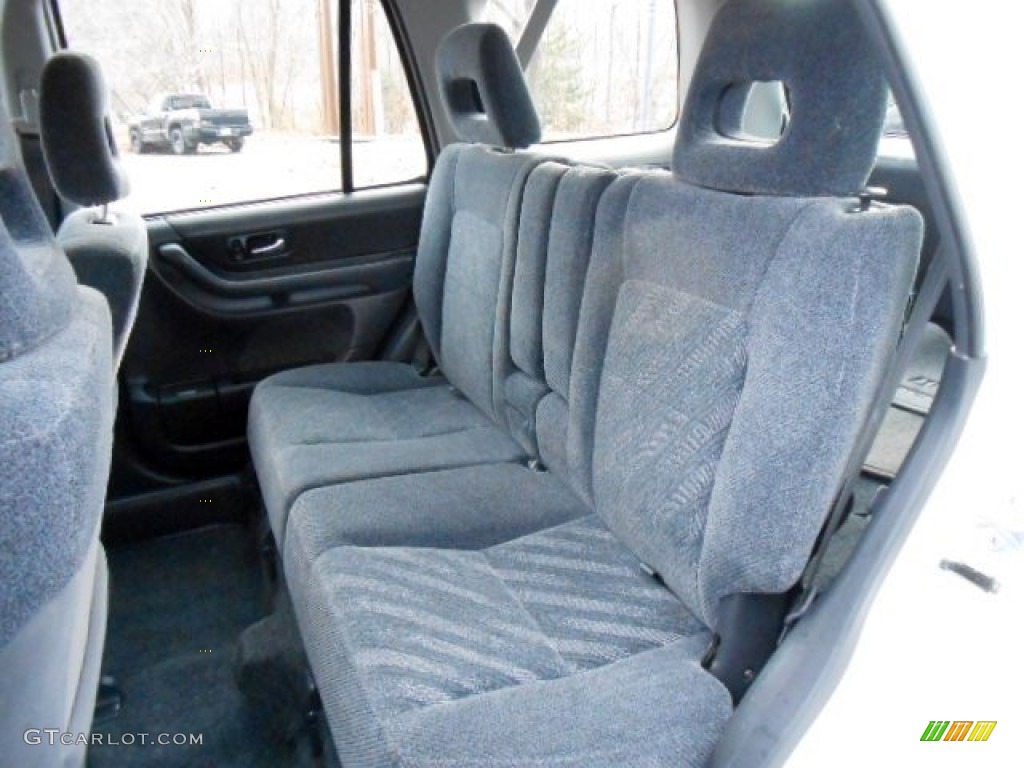 2001 CR-V EX 4WD - Taffeta White / Dark Gray photo #10