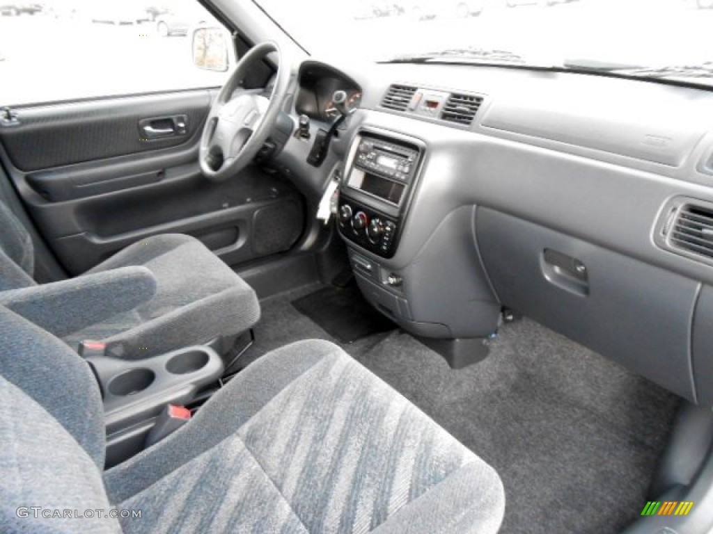 2001 CR-V EX 4WD - Taffeta White / Dark Gray photo #13