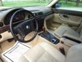 1998 BMW 7 Series Sand Interior Prime Interior Photo