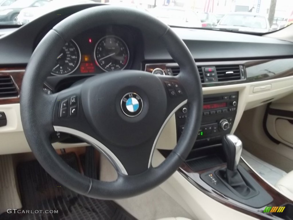 2010 3 Series 328i xDrive Coupe - Black Sapphire Metallic / Cream Beige photo #26