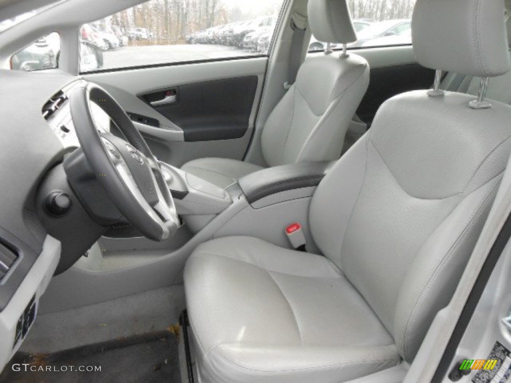 2010 Prius Hybrid IV - Classic Silver Metallic / Misty Gray photo #8