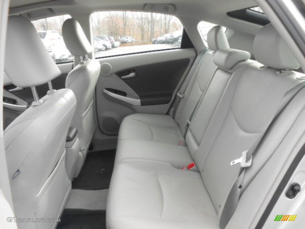 2010 Prius Hybrid IV - Classic Silver Metallic / Misty Gray photo #9