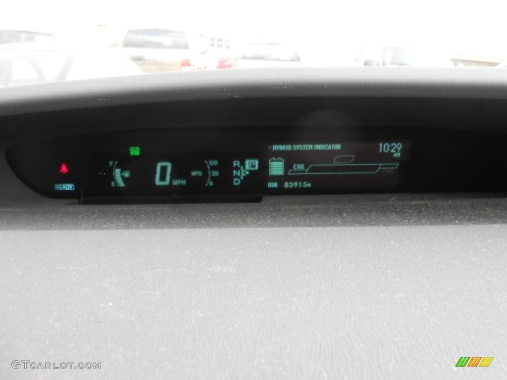 2010 Prius Hybrid IV - Classic Silver Metallic / Misty Gray photo #10