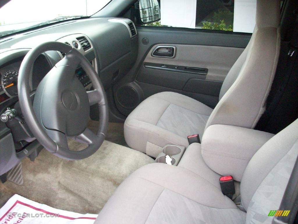 2006 Colorado LS Crew Cab - Woodland Green / Light Cashmere photo #8
