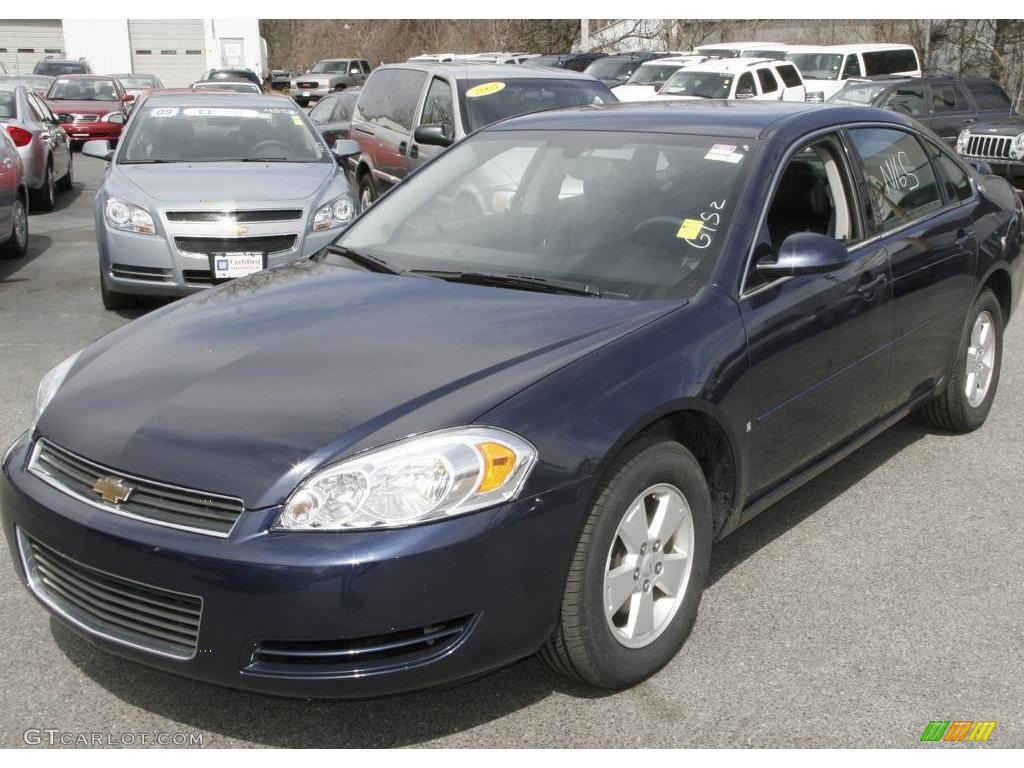 2007 Impala LT - Imperial Blue Metallic / Ebony Black photo #1