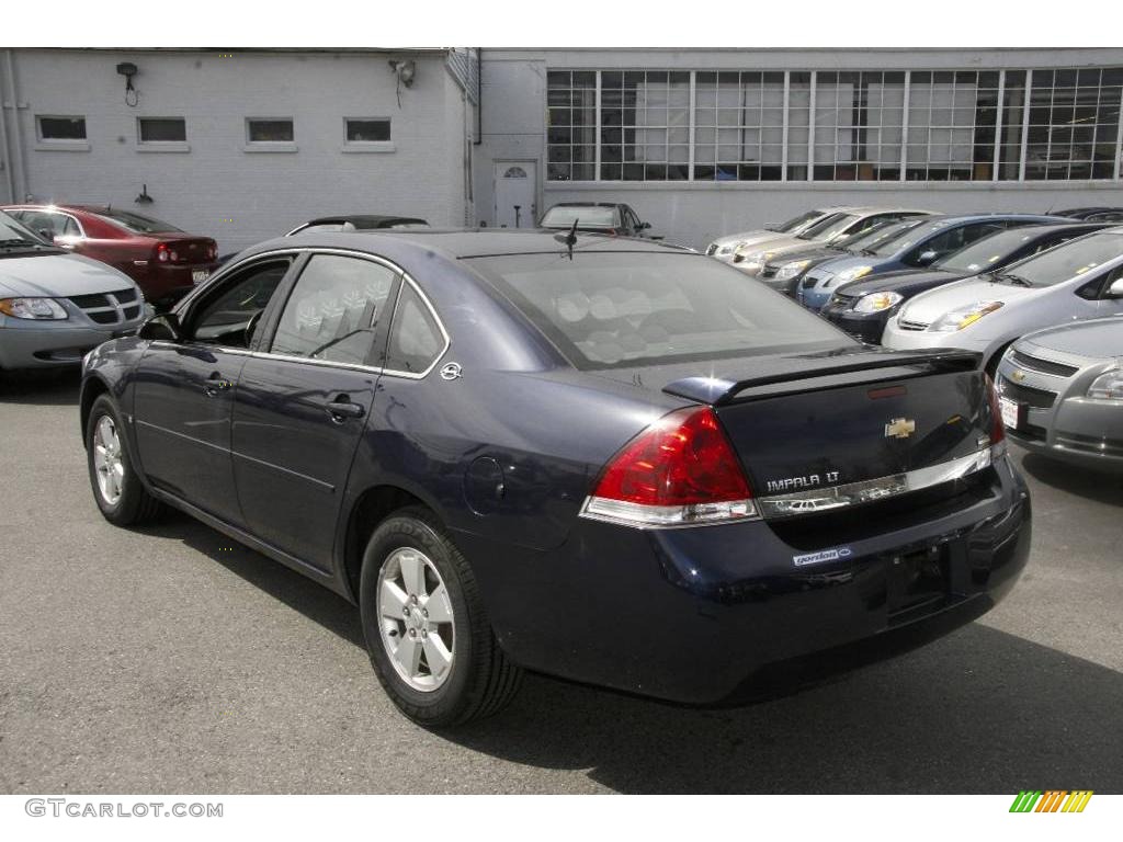 2007 Impala LT - Imperial Blue Metallic / Ebony Black photo #7