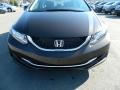 Kona Coffee Metallic - Civic LX Sedan Photo No. 9