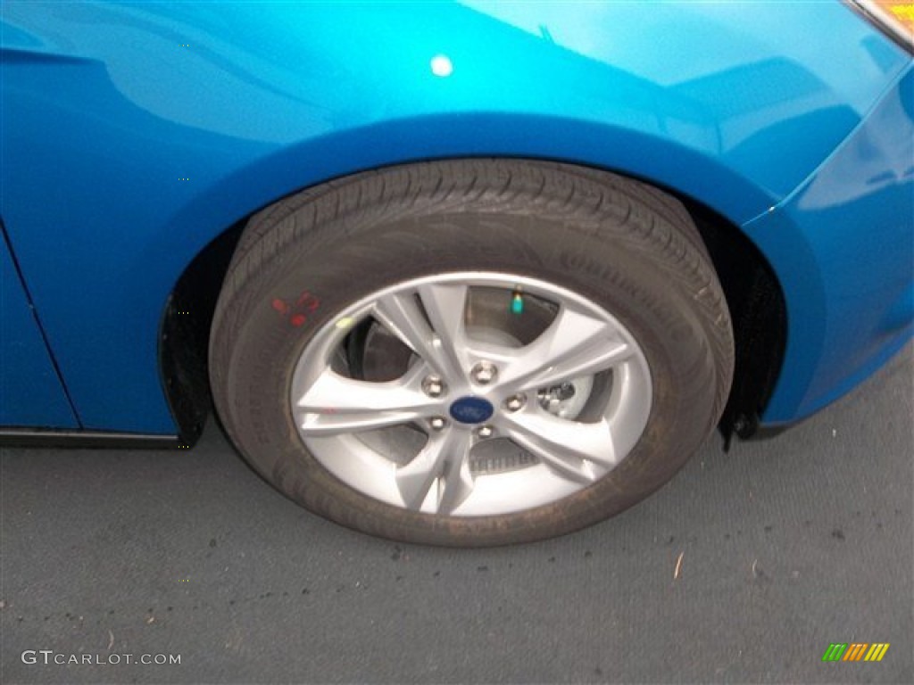 2013 Focus SE Hatchback - Blue Candy / Charcoal Black photo #10