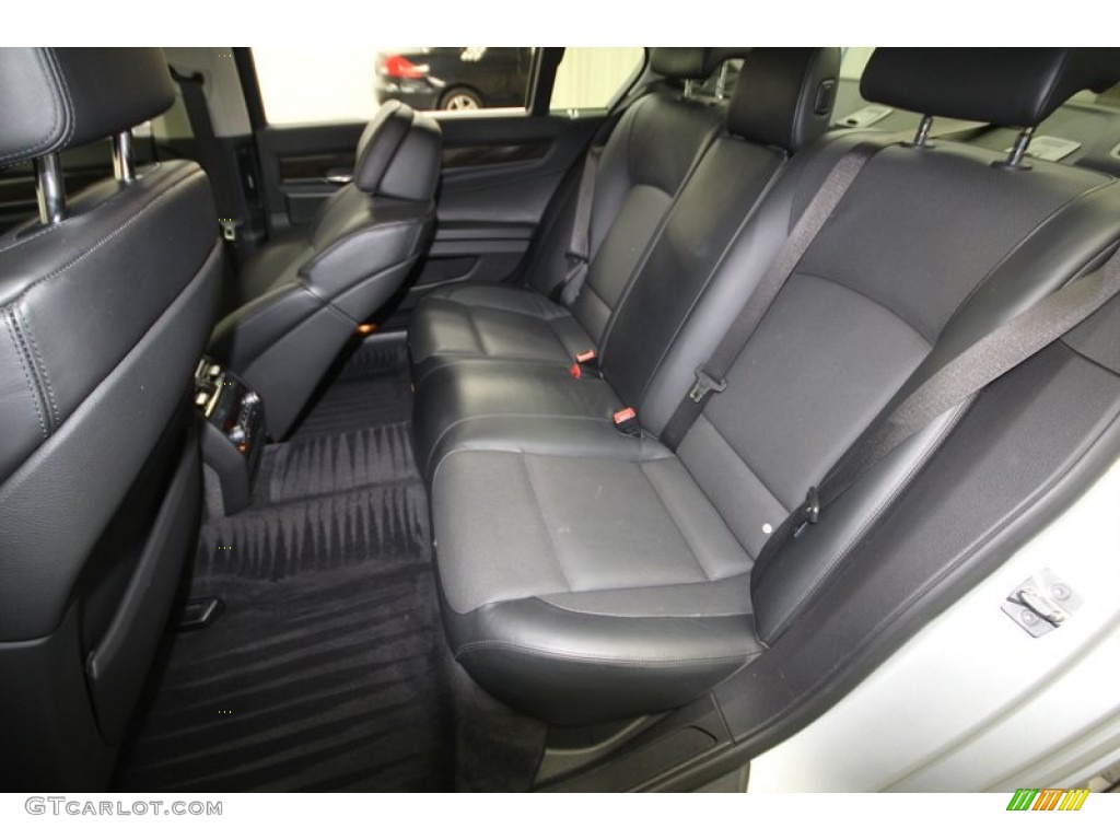 Black Nappa Leather Interior 2010 BMW 7 Series 750Li Sedan Photo #74612363