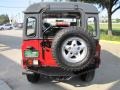 Portofino Red - Defender 90 Soft Top Photo No. 9