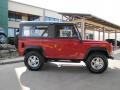 Portofino Red 1994 Land Rover Defender 90 Soft Top Exterior