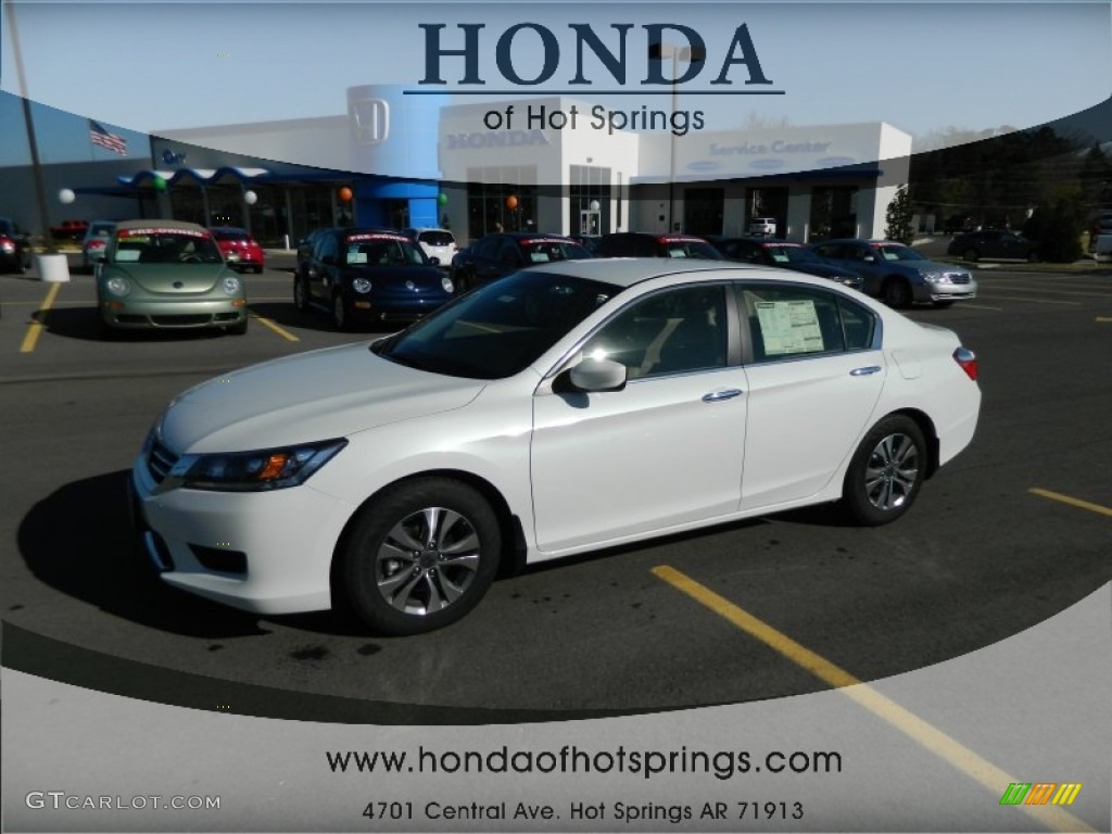 White Orchid Pearl Honda Accord