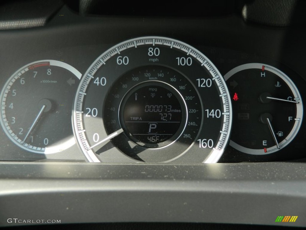 2013 Honda Accord LX Sedan Gauges Photo #74613285