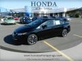 2013 Crystal Black Pearl Honda Civic EX Sedan  photo #1