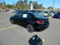 2013 Crystal Black Pearl Honda Civic EX Sedan  photo #3