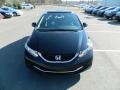 2013 Crystal Black Pearl Honda Civic EX Sedan  photo #8