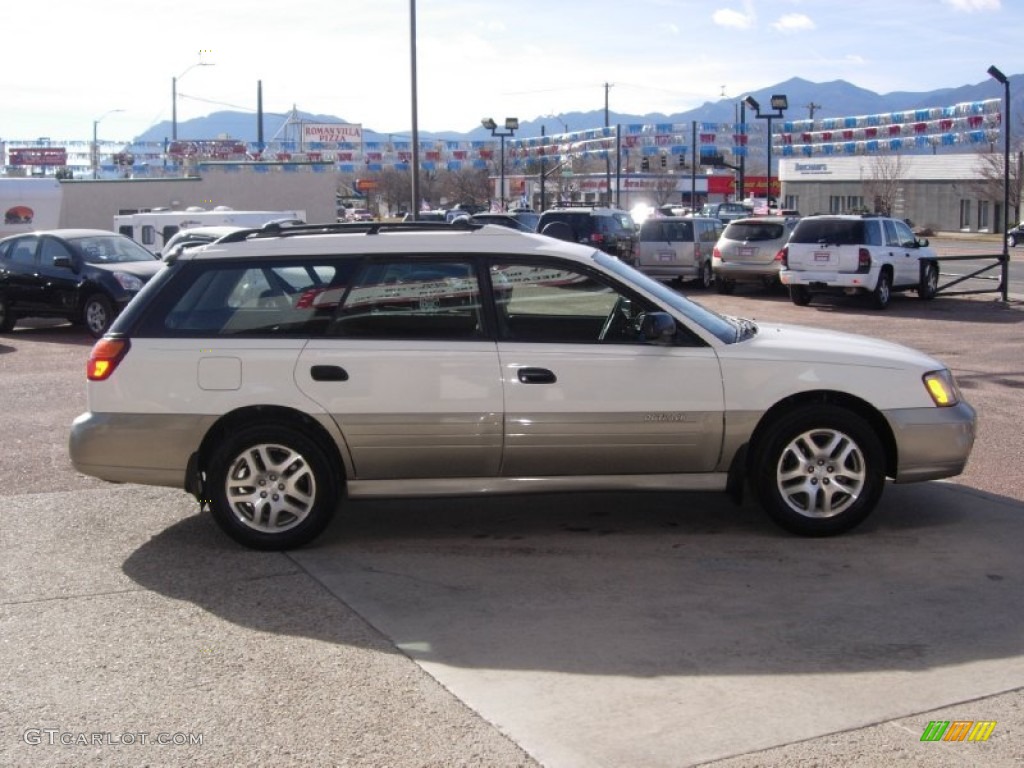 2000 Outback Wagon - White Birch / Gray photo #13