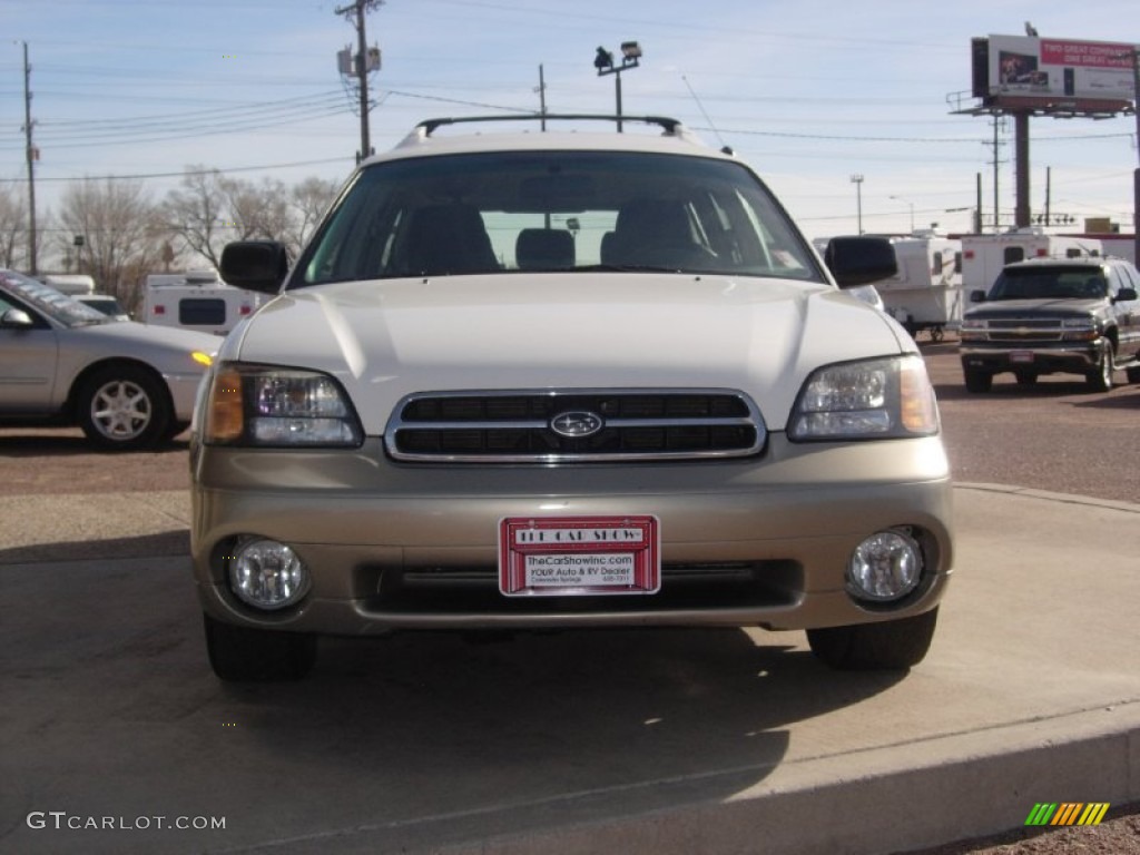 2000 Outback Wagon - White Birch / Gray photo #15