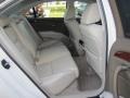 2011 Acura RL Taupe Leather Interior Rear Seat Photo