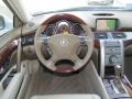 Taupe Leather 2011 Acura RL SH-AWD Advance Dashboard