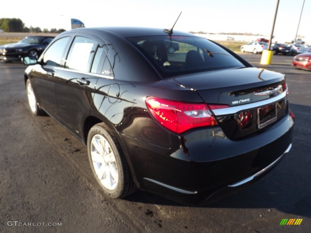 2013 200 Touring Sedan - Black / Black photo #7