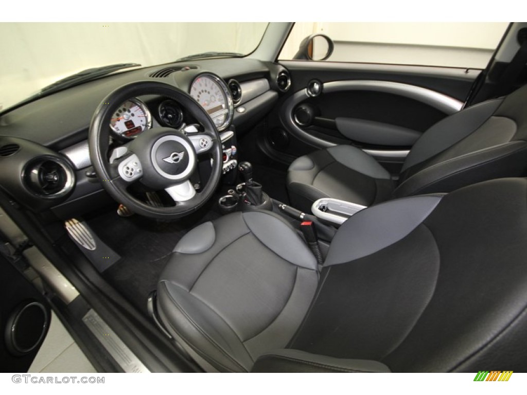 2007 Cooper S Hardtop - Sparkling Silver Metallic / Grey/Carbon Black photo #13