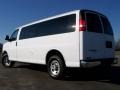 Summit White - Express EXT LS 3500 Passenger Van Photo No. 5