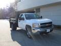 Summit White 2008 Chevrolet Silverado 3500HD Chassis Dump Truck