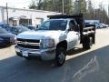 Summit White - Silverado 3500HD Chassis Dump Truck Photo No. 5