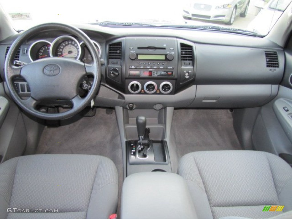 2007 Toyota Tacoma V6 Access Cab 4x4 Graphite Gray Dashboard Photo #74616302